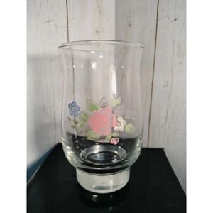 Pfaltzgraff Vintage Tea Rose Water Goblet 14 oz 1970's REPLACEMENT PIECE